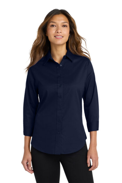 Port Authority ® Ladies 3/4-Sleeve Easy Care Shirt - Image 3