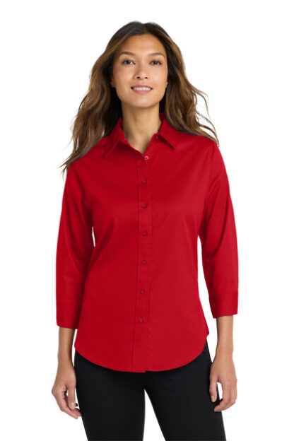 Port Authority ® Ladies 3/4-Sleeve Easy Care Shirt - Image 4