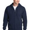 Port & Company Full-Zip Hooded Sweatshirt - Image 8