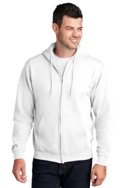 Port & Company Full-Zip Hooded Sweatshirt - Image 7