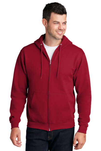 Port & Company Full-Zip Hooded Sweatshirt - Image 6