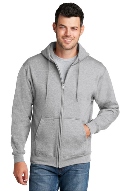 Port & Company Full-Zip Hooded Sweatshirt - Image 5