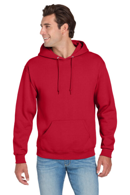 8oz. 50/50 Pullover Hooded Sweatshirt - Image 2