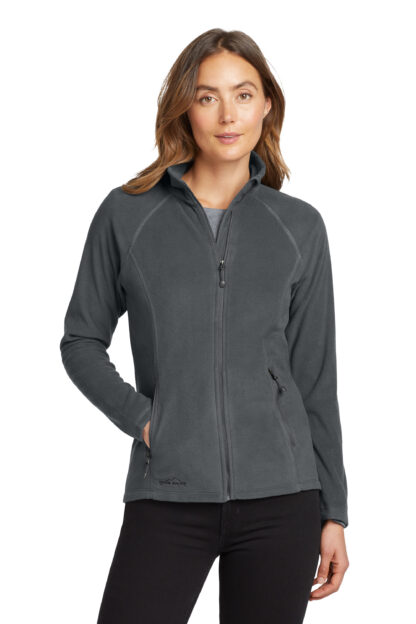 Eddie Bauer Ladies Full Zip Microfleece Jacket