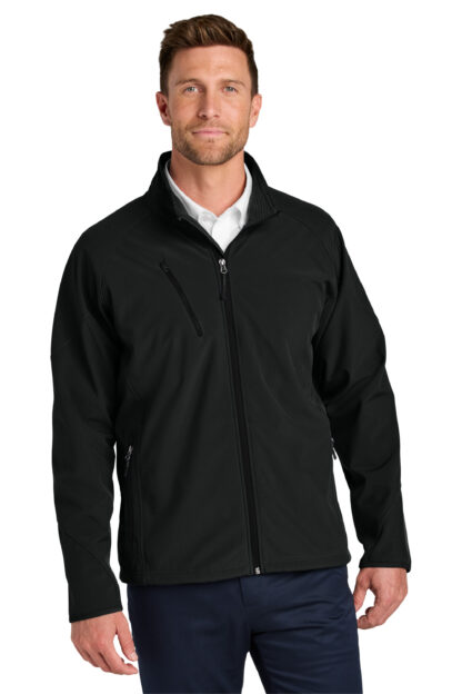 Men’s Port Authority® Textured Soft Shell Jacket