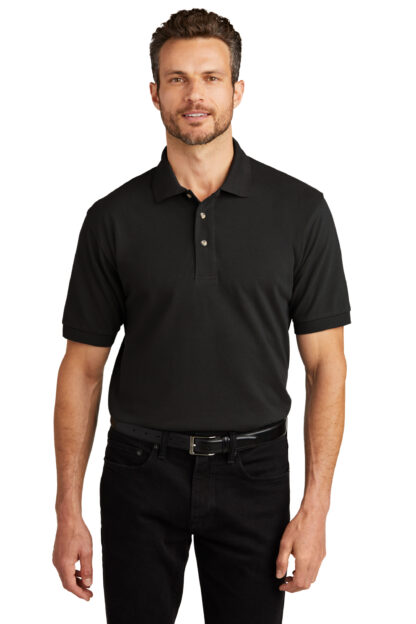 Men’s Port Heavyweight Cotton Pique Polo - Image 2