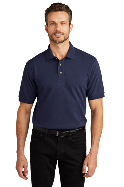 Men’s Port Heavyweight Cotton Pique Polo - Image 4