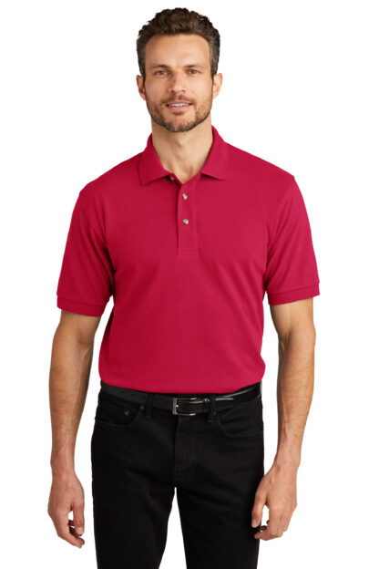 Men’s Port Heavyweight Cotton Pique Polo