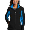 Ladies Colorblock Soft Shell Jacket - Image 2