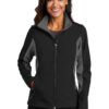 Ladies Colorblock Soft Shell Jacket