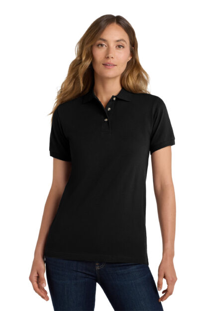 Port Ladies Heavyweight Cotton Pique Polo - Image 6