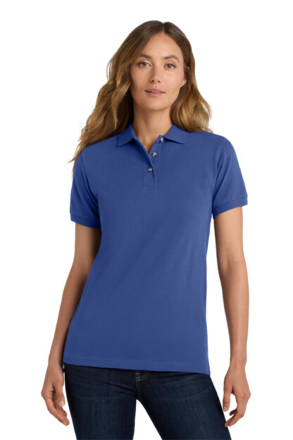 Port Ladies Heavyweight Cotton Pique Polo