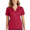 Sport-Tek ® Ladies Dri-Mesh ® V-Neck Polo