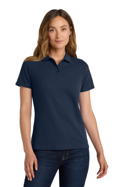 Port Ladies Stain-Resistant Polo - Image 4