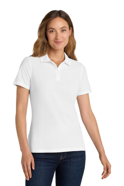 Port Ladies Stain-Resistant Polo - Image 2