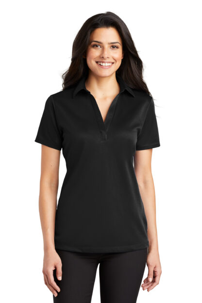 Ladies Port Silk Performance Polo - Image 2