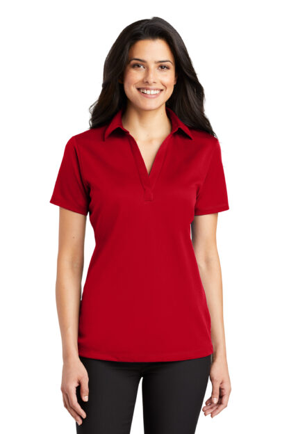 Ladies Port Silk Performance Polo - Image 5