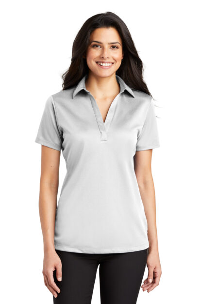 Ladies Port Silk Performance Polo - Image 4