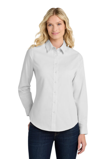 Port Authority Ladies Long Sleeve Easy Care Shirt - Image 6