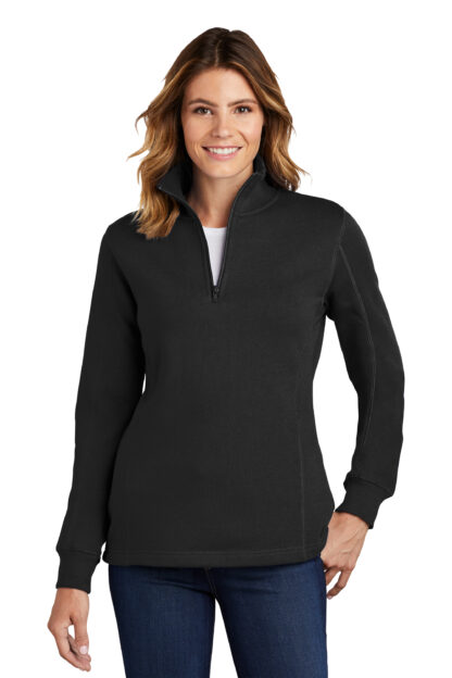 Sport-Tek® Ladies 1/4-Zip Sweatshirt - Image 6