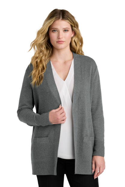 Port Authority Ladies Open Front Cardigan - Image 3