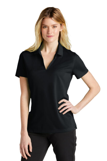 Nike Ladies Dri-FIT Micro Pique Polo - Image 2