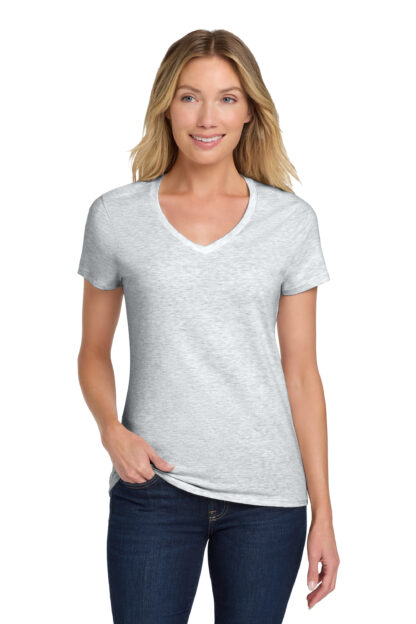 Hanes - Nano-T Women's V-Neck T-Shirt - Image 3