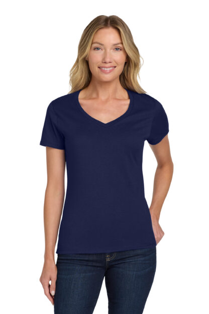 Hanes - Nano-T Women's V-Neck T-Shirt - Image 4