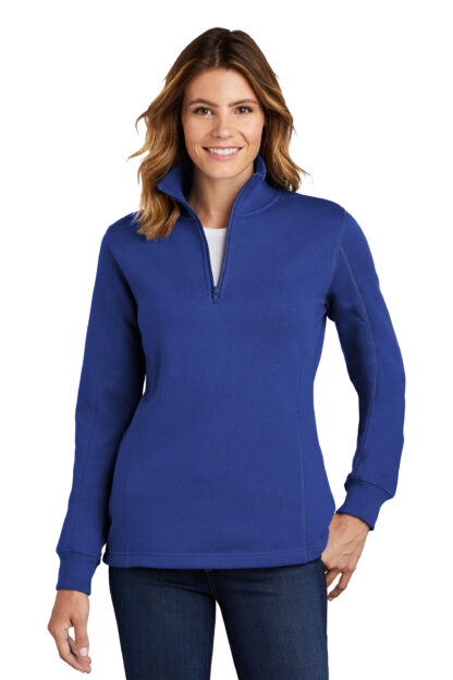 Sport-Tek® Ladies 1/4-Zip Sweatshirt - Image 7